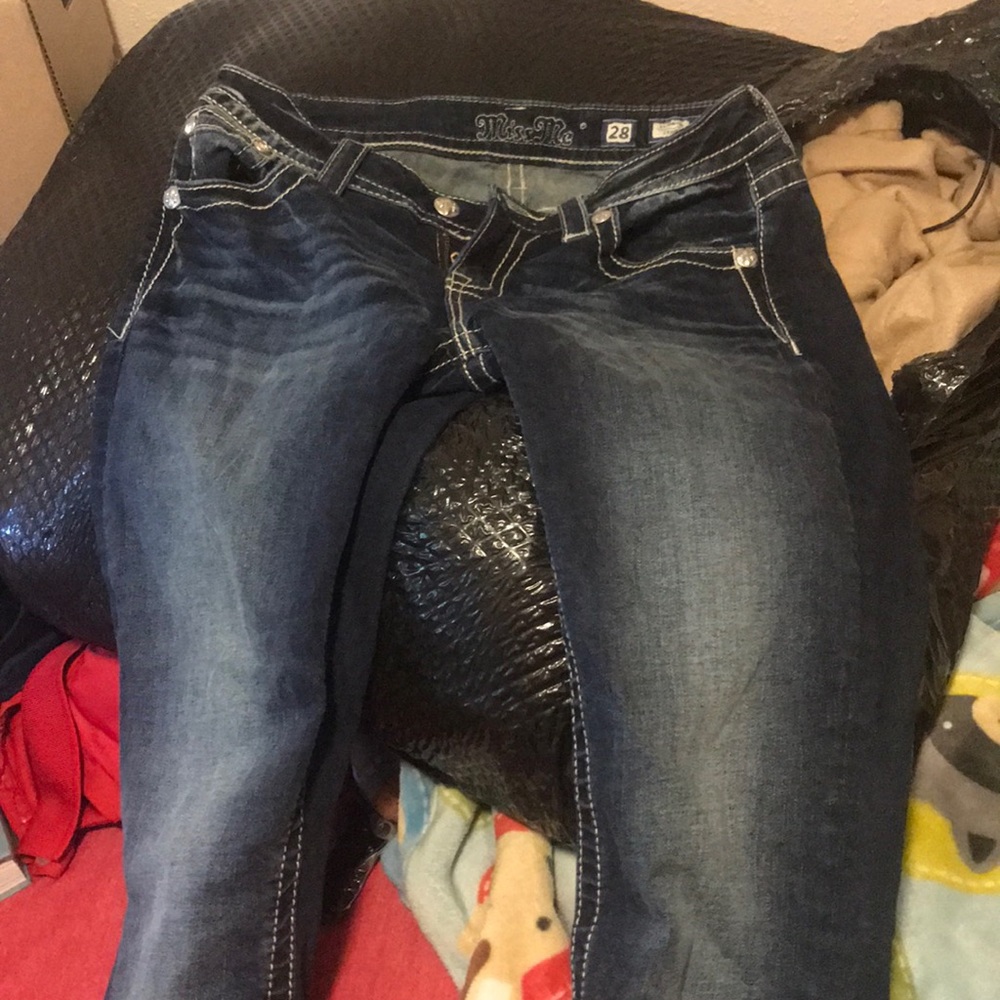 Size 28 Miss Me jeans
